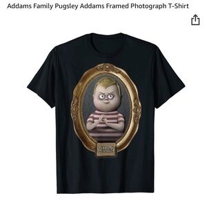 The Addams Family Pugsley Addams Framed T-shirt L